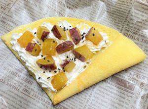 鳴門金時パウダーのさつまいもクレープ-レシピのメイン写真