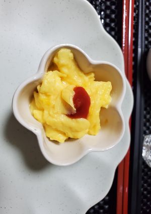 玉葱麹スクランブルエッグ-レシピのメイン写真