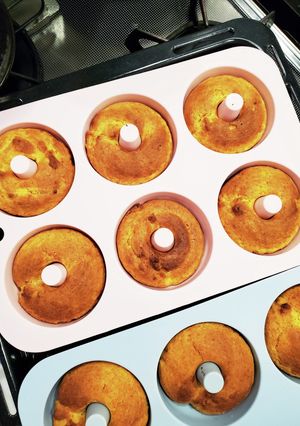 卵アレルギー　黄身入り焼きドーナツ-レシピのメイン写真