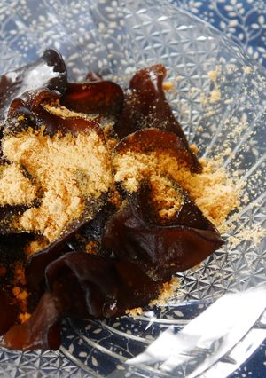 きくらげと黒豆きな粉のぷるぷるデザート-レシピのメイン写真