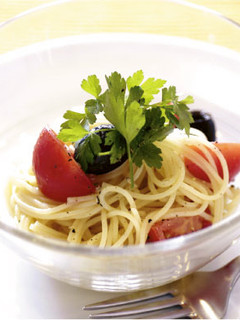 冷製トマトスパゲティ-レシピのメイン写真