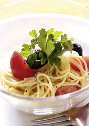 冷製トマトスパゲティ-レシピのメイン写真