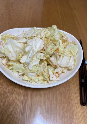 ビールに最高！ピリ辛キャベツ-レシピのメイン写真