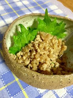 鶏ムネそぼろと生姜の佃煮風♪-レシピのメイン写真