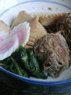 牛蒡つくねと筍煮-レシピのメイン写真