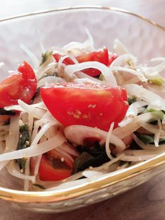 トマトと玉ねぎの中華サラダ-レシピのメイン写真