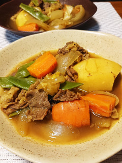 カレー味の肉じゃが-レシピのメイン写真