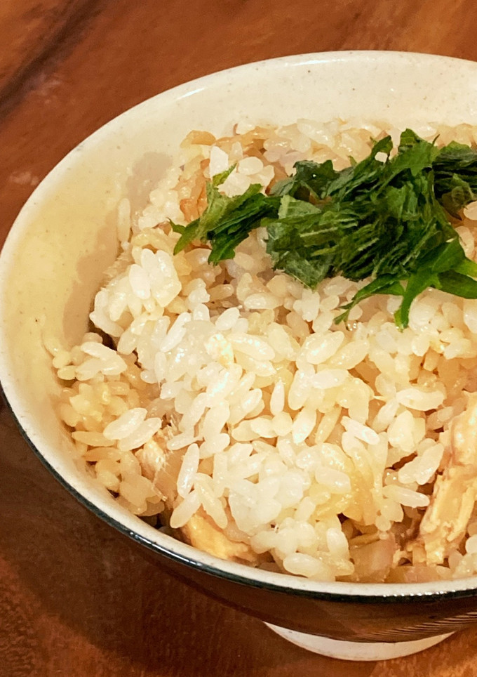 簡単♪さば缶と生姜の炊き込みご飯-レシピのメイン写真