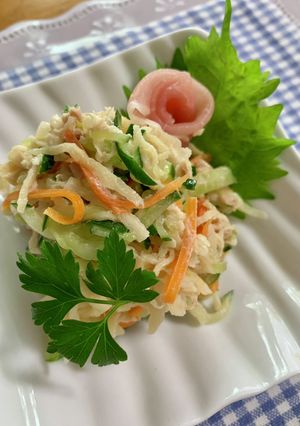 切り干し大根deサラダ♪-レシピのメイン写真
