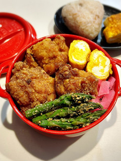 のっけ弁当2023.06.27鶏唐弁当-レシピのメイン写真