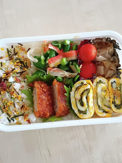 高校生のお弁当2023.6.27-レシピのメイン写真
