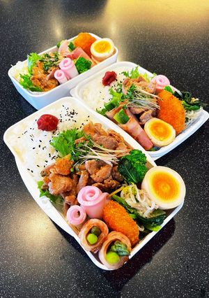 高校生弁当2023 6月27日焼き肉弁当-レシピのメイン写真