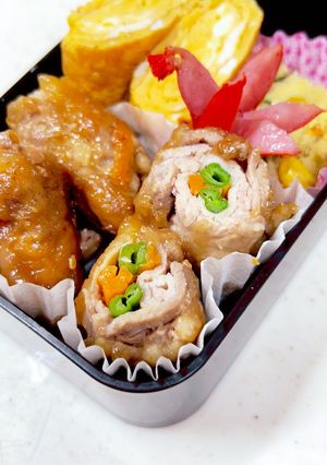 豚こま切れで、肉巻きいんげん^^-レシピのメイン写真
