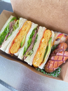 厚焼き玉子サンド弁当-レシピのメイン写真