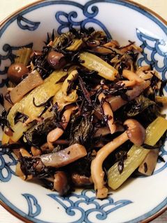 常備菜❁ 小松菜と ひじき しめじの煮物-レシピのメイン写真