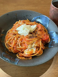 トマトとモッツァレラの冷製パスタ-レシピのメイン写真
