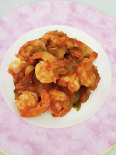 エビの豆板醤ケチャップ炒め☆エビチリ風-レシピのメイン写真
