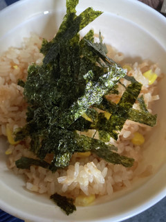 【簡単】チキンラーメン炊き込みご飯-レシピのメイン写真