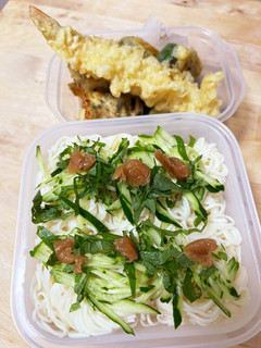 夏にぴったり!天ぷら&ひんやり素麺弁当-レシピのメイン写真