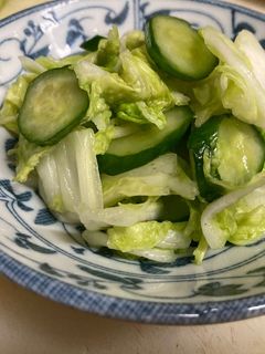 白菜ときゅうりの簡単浅漬け-レシピのメイン写真
