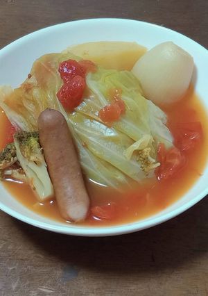 野菜のおかずスープ-レシピのメイン写真