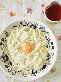 釜玉うどん-レシピのメイン写真