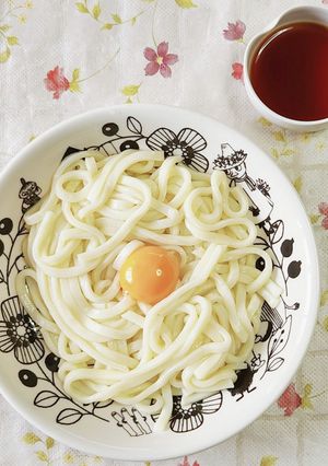 釜玉うどん-レシピのメイン写真