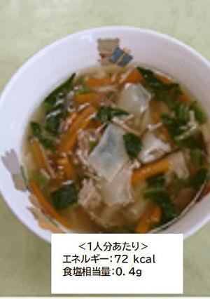 きのことワンタンのとろ~りスープ-レシピのメイン写真