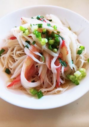 カニカマで素麺!-レシピのメイン写真