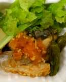 ★高たんぱく★ぶりのトマト照り焼き　