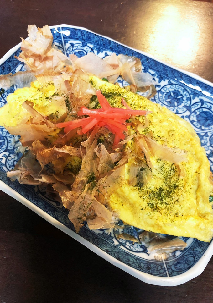 卵1個・焼肉のタレ♡簡単・とん平焼き♪-レシピのメイン写真