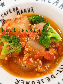 大根とひき肉のトマト煮☆-レシピのメイン写真