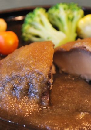 乾シイタケのステーキ-レシピのメイン写真