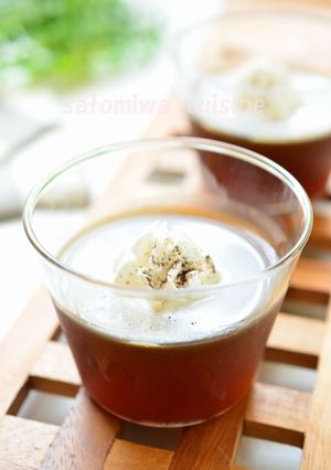 準備5分！寒天コーヒーゼリー-レシピのメイン写真
