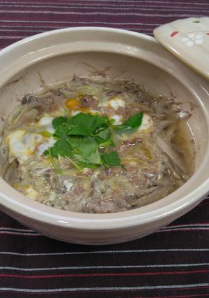 【美人レシピ】牛肉の柳川風鍋-レシピのメイン写真