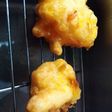 とうもろこしと人参ふわふわ揚げ
