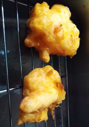 とうもろこしと人参ふわふわ揚げ-レシピのメイン写真