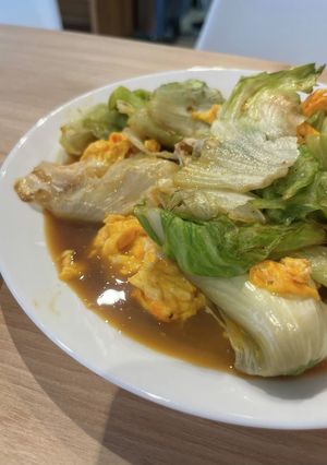 レタスと卵炒め-レシピのメイン写真