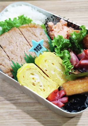 中学生お弁当　2023/6/27 記録用-レシピのメイン写真
