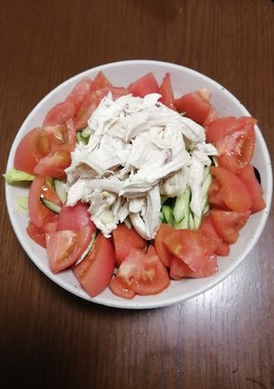 レンジで簡単◎柔らかサラダチキン★鶏胸肉-レシピのメイン写真