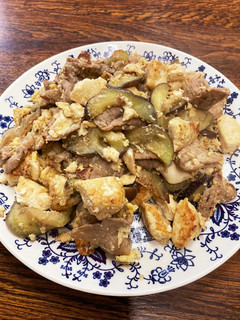 簡単♪茄子と豆腐と豚肉のチャンプル-レシピのメイン写真