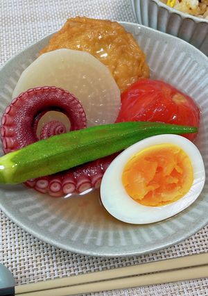 暑い日に！喜晴の塩出汁冷やしおでん-レシピのメイン写真