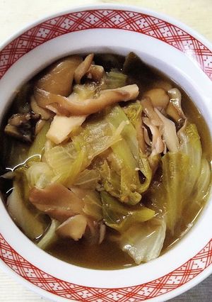 レタス消費！レタスと舞茸の中華スープ✾-レシピのメイン写真