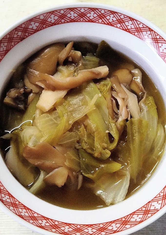 レタス消費！レタスと舞茸の中華スープ✾-レシピのメイン写真