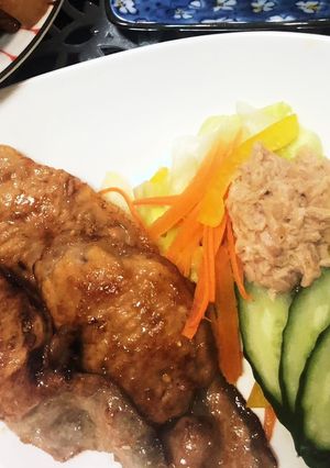 豚肉のニンニク味噌絡め-レシピのメイン写真
