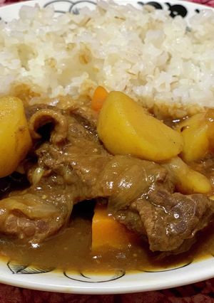 シンプルビーフカレー-レシピのメイン写真