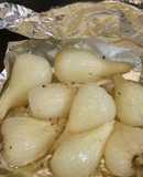大粒生らっきょうのホイル焼き