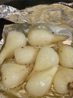大粒生らっきょうのホイル焼き-レシピのメイン写真
