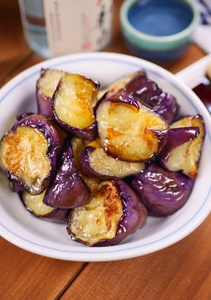 素材を味わう♪なすの大トロ塩焼き-レシピのメイン写真