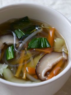 【給食】春雨スープ-レシピのメイン写真